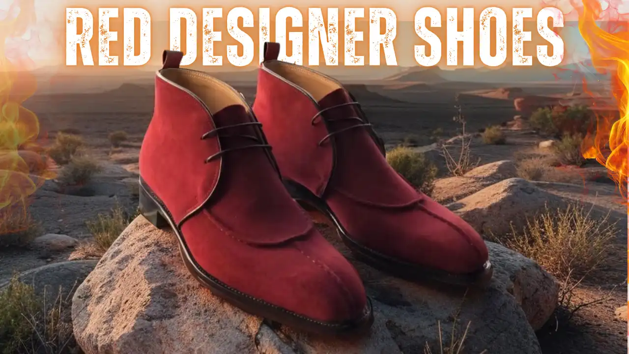red designer shoes