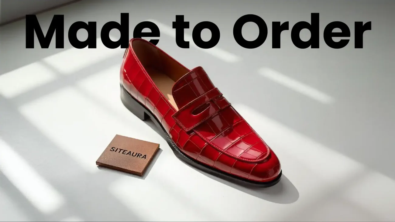 red leather shoes siteaura.com